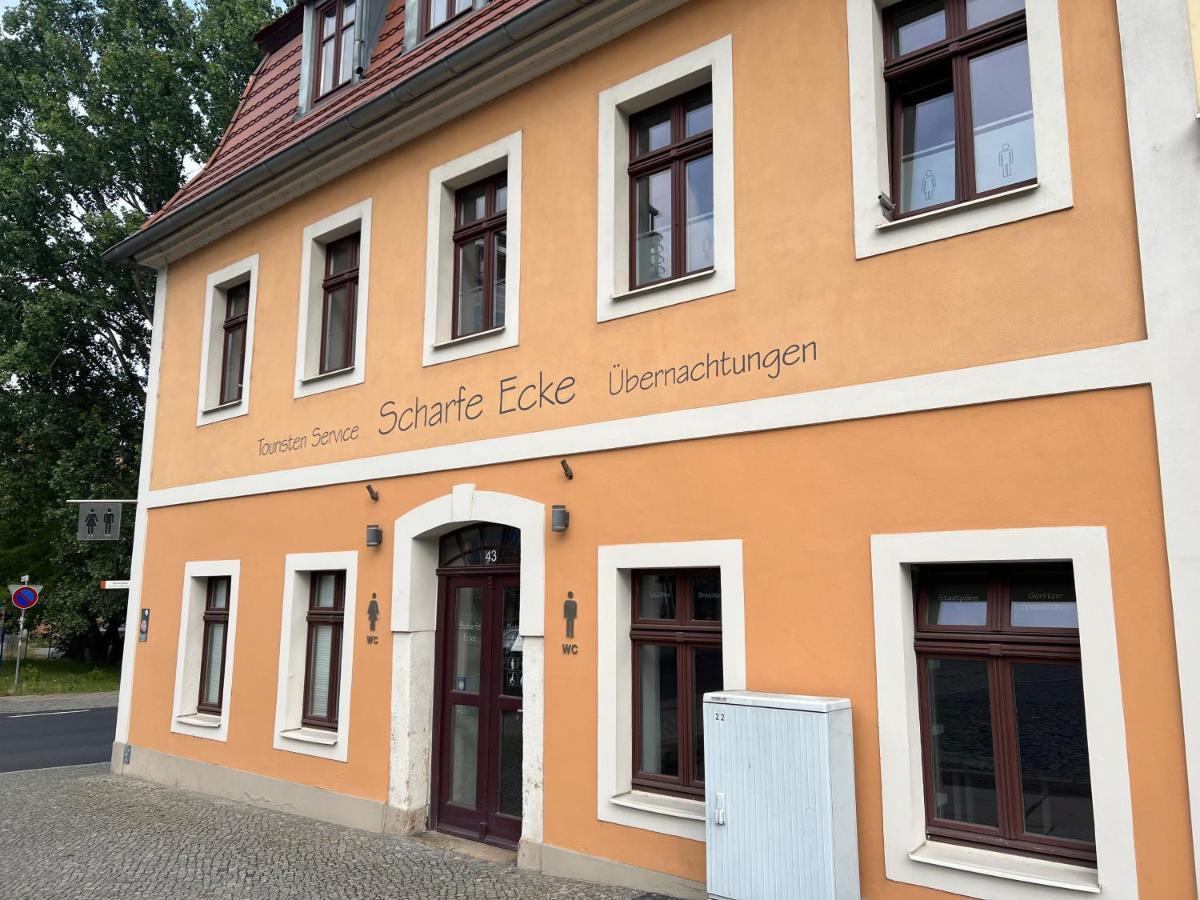 Отель Pension Scharfe Ecke Гёрлиц Экстерьер фото